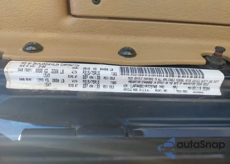 2000 Jeep Wrangler Sport from USA, damaged, VIN 1J4FA49S1YP772748